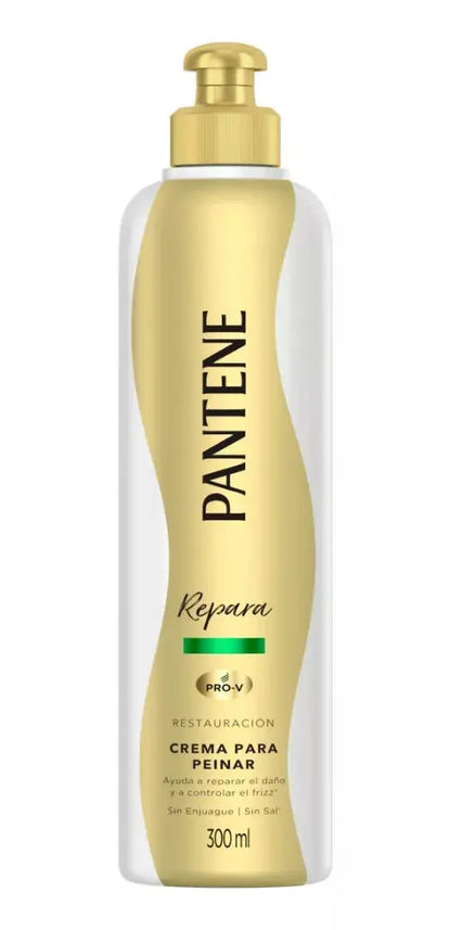 Crema Para Peinar Pantene Pro-v Reparacion 300 Ml Sin Sal - KCTS