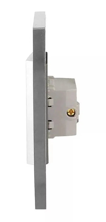 Placa Boton Timbre Sanelec 4644 Cordoba Acero Inoxidable - Sanelec
