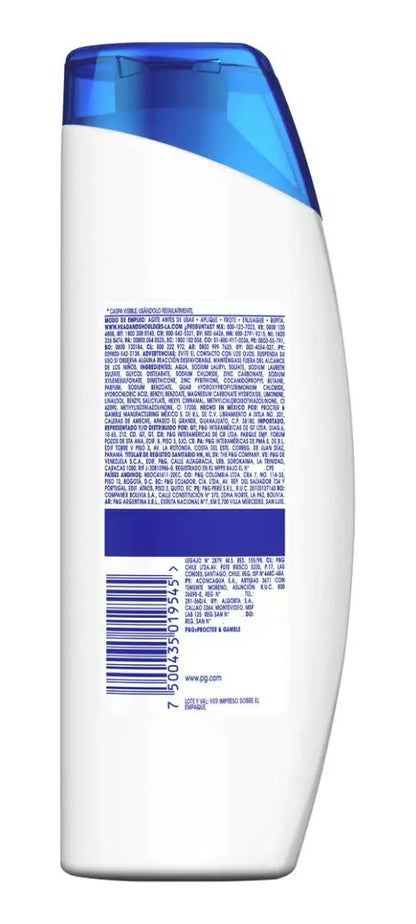 Shampoo Head & Shoulders Old Spice 375ml Fragancia Masculina - P&amp;G - accesorios