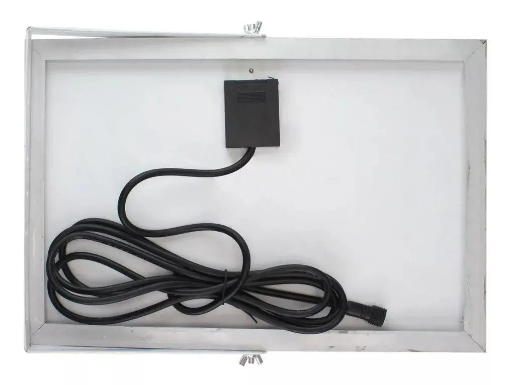 Reflector Solar Led Sanelec 60w Control Remoto Exteriores - Sanelec - vista trasera