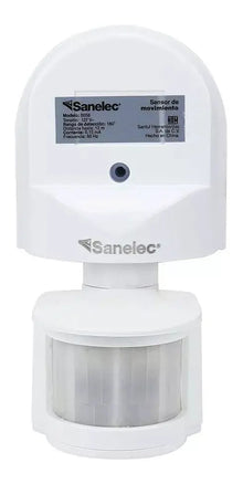 Sensor De Movimiento Sanelec De Pared Ajustable 0058 - Sanelec - vista trasera