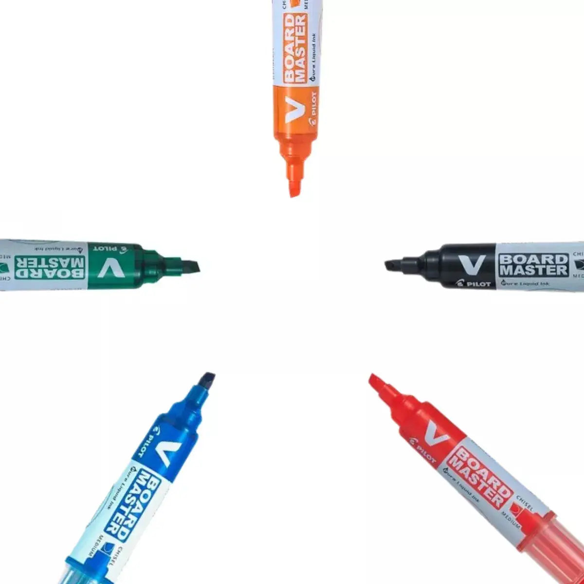 5 Marcadores Pizarrón Blanco Pilot V Board Master Recargable - Pilot - detalle