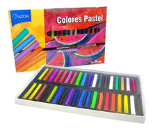 Set 36 Colores Pastel Toque En Seco Gises Dibujo Stafford - Azor