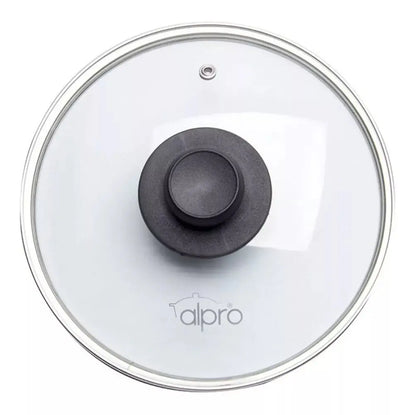 Tapa Cristal Templado Alpro Valvula Salida Vapor Cocina 32cm - Alpro - detalle