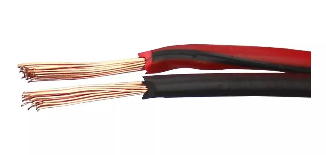 Sanelec 1091 Cable Dúplex para Bocina 18 Awg, Bicolor - Sanelec - vista trasera