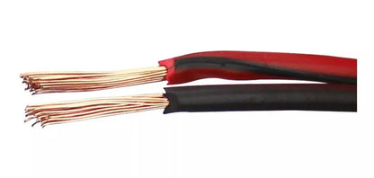Sanelec 1091 Cable Dúplex para Bocina 18 Awg, Bicolor - Sanelec - vista trasera