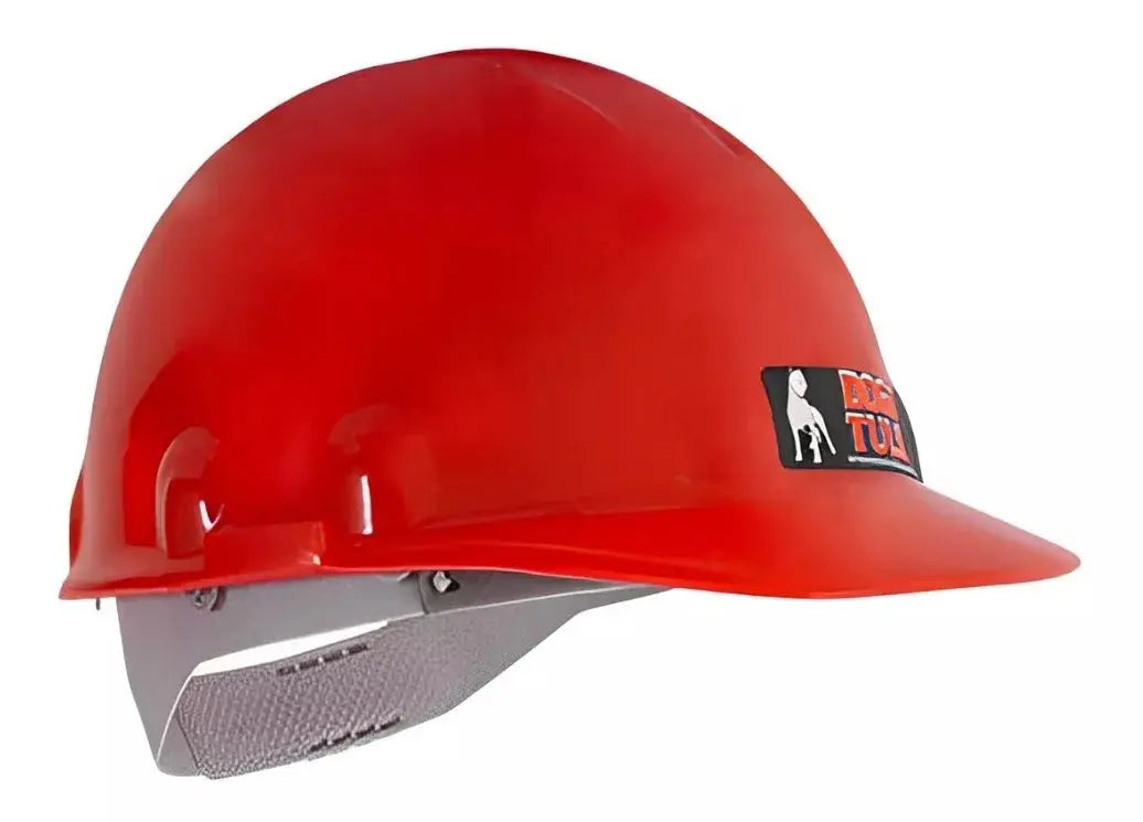 Casco Seguridad Industrial Tipo Cachucha Dogotuls Elegir Color Rojo - Dogotuls - vista lateral