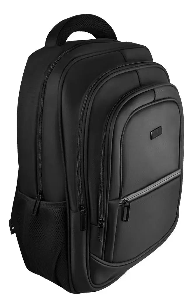Mochila Laptop 15.6-17 Essentials Perfect Choice Negra - Perfect Choice - vista lateral