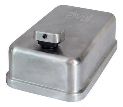 Jabonera Oval Acero Inoxidable Satinado 1 Litro Industrial - Oval - detalle