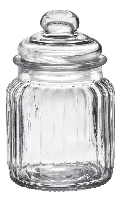 Set 6 Dulcero Brocalito Vidrio Astriado Regalo Bodas 300ml - Das - contenido