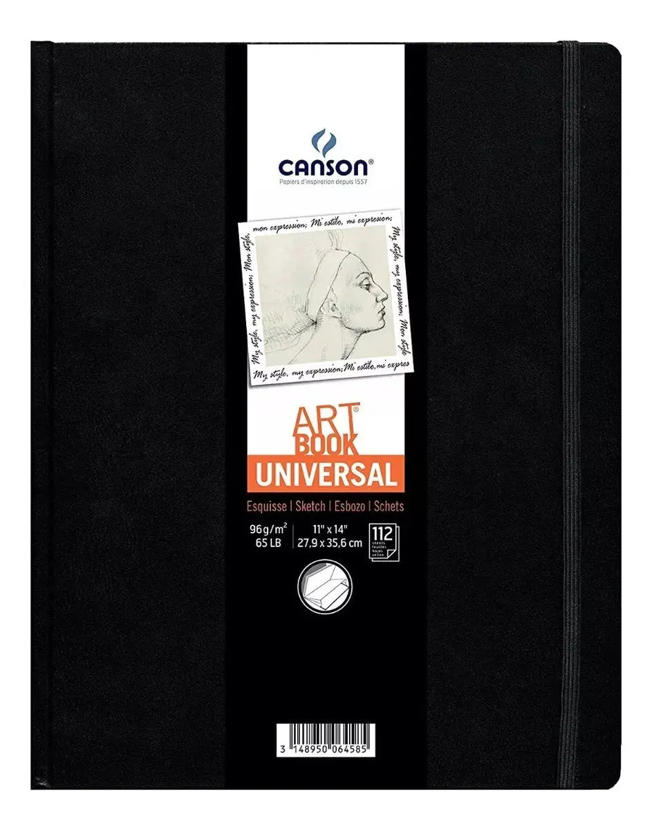 Cuaderno Dibujo Canson Art Book Universal Boceto 27.9x35.6cm - Canson - vista lateral