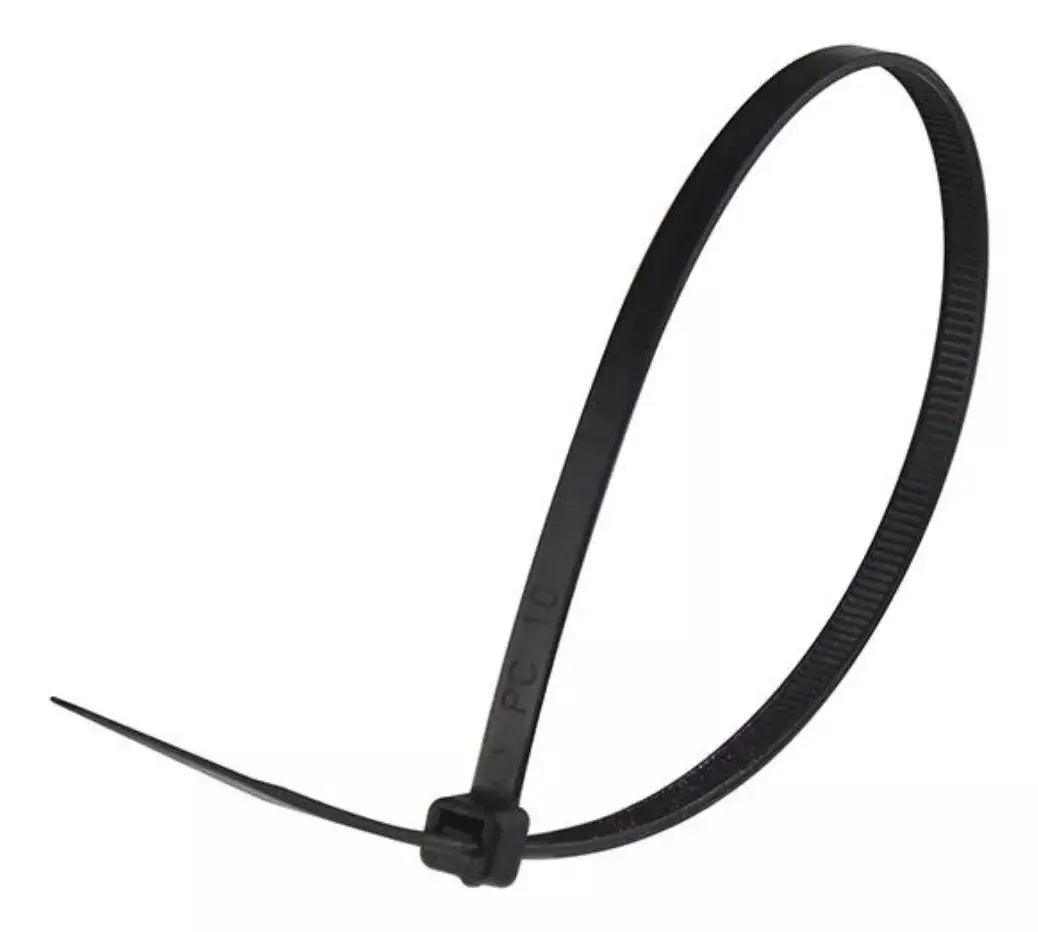 5 Bolsas Cincho Plastico Santul 4.8mm X 300mm Negro 250 Pzs - Sanelec