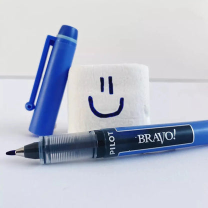 Pilot Bravo 11030 marcador de tinta líquida, tinta azul, Caja con docena - Pilot - empaque