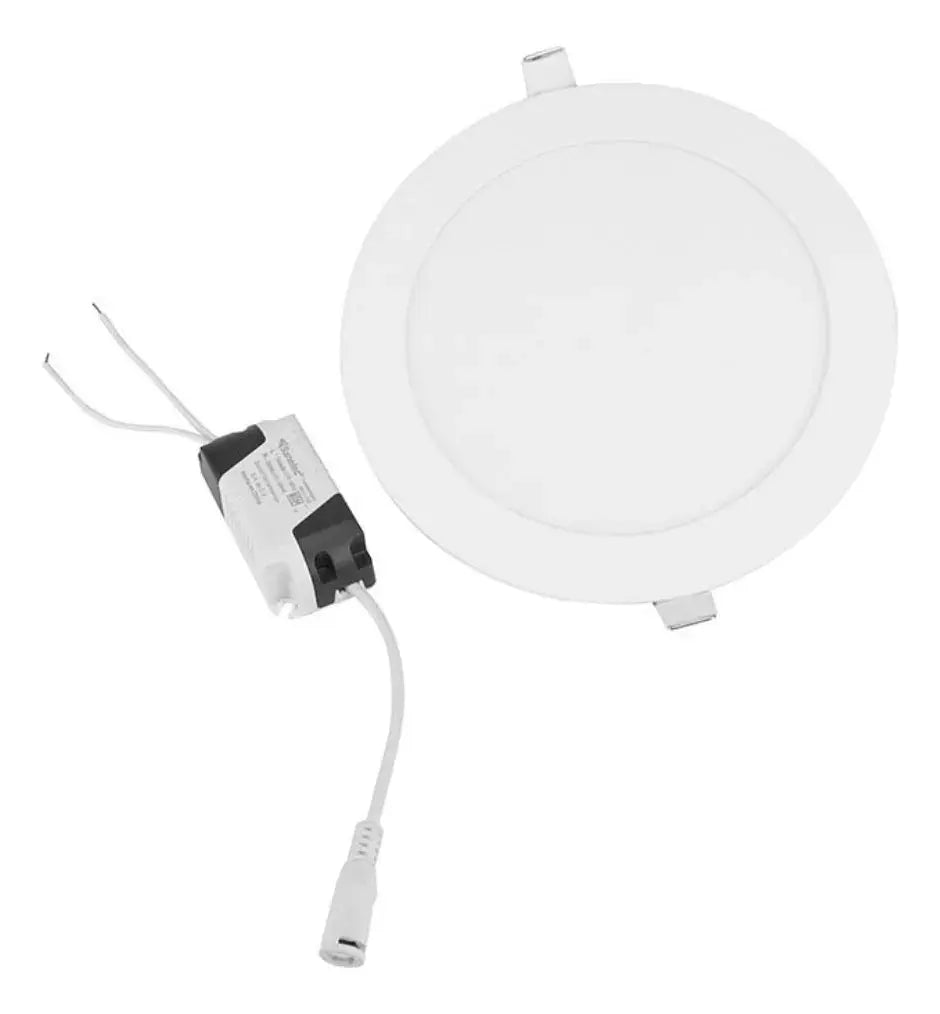 6 Piezas Panel Circular Led Empotrar Luz Calida Sanelec 6w - Sanelec