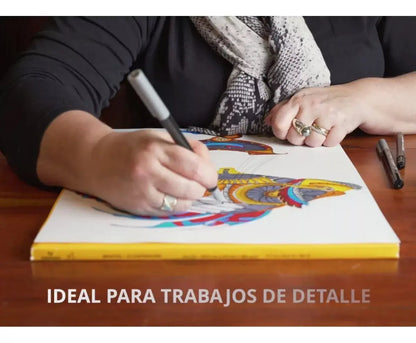 CANSON XL Bristol - Papel A4 de 180 g/m2, muy suave, almohadilla en espiral, lado corto, 50 hojas extra blancas, ideal para artistas profesionales e ilustradores - Canson - empaque