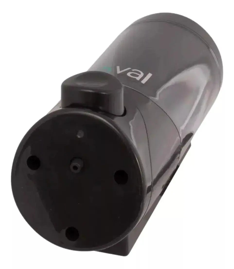 Dispensador Para Jabón Oval Dv058 Color Negro - Oval - vista lateral