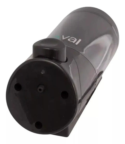 Dispensador Para Jabón Oval Dv058 Color Negro - Oval - vista lateral