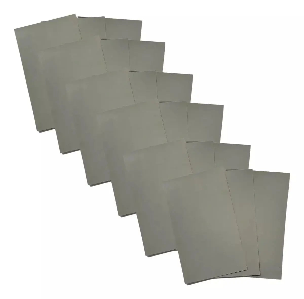 50pz Hoja Lija Agua Tenazit Grano 1000 5-1/2'' X 9'' Gris - Austrodiam