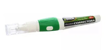 Corrector Líquido Dixon Pluma C/ Grip Secado Rápido 7ml 1 Pieza - Dixon