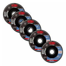 5pz Disco Abrasivo 2004 Austromex Grano 24 4-1/2'' Metal - Austrodiam