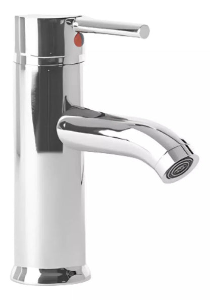Llave Monomando Hidroflud Mezcladora 18cm Inoxidable Baño - HIDROFLUD