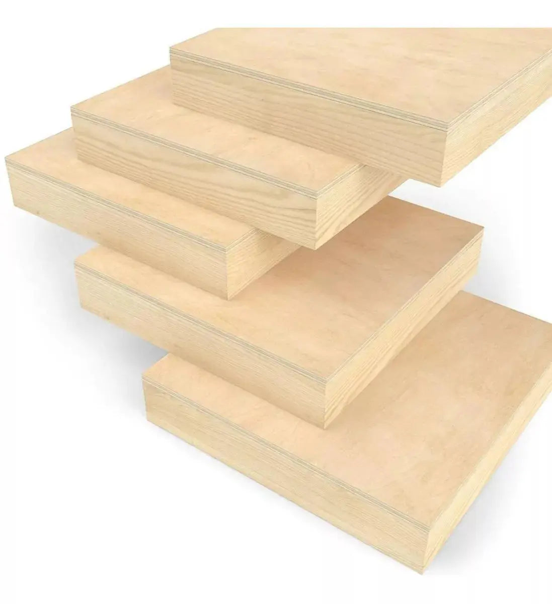 Set 5 Lienzos Madera Canvas Bastidor Pintura 20x20 Arteza - Coveme - vista trasera