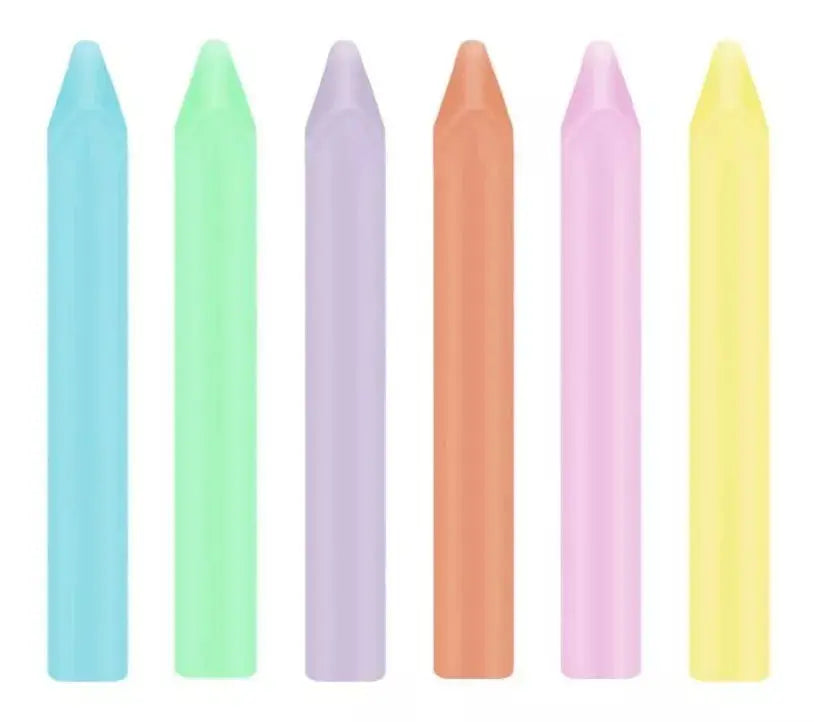 6 Crayones Jumbo Colores Pastel Pelikan Niños Escolar Dibujo - Pelikan - vista lateral