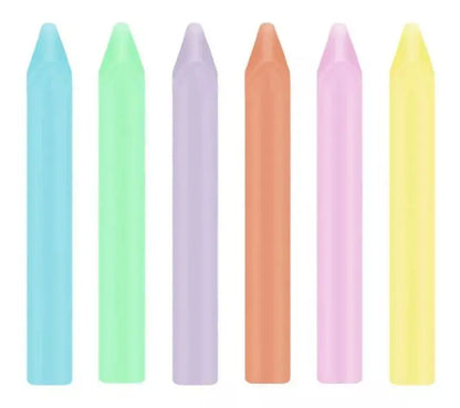 6 Crayones Jumbo Colores Pastel Pelikan Niños Escolar Dibujo - Pelikan - vista lateral