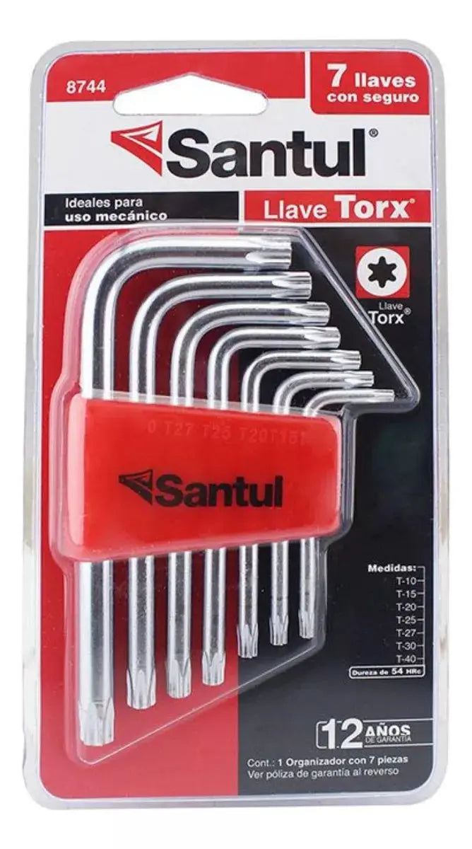 Santul 8744 Juego de 7 Llaves Torx - Santul - detalle