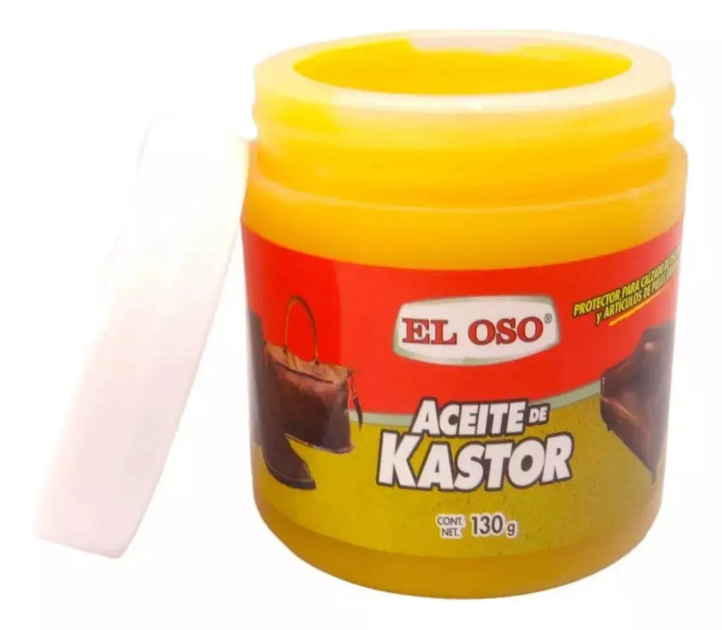 Aceite Kastor El Oso Restaura Protege Calzado Piel Sport - El oso - vista lateral