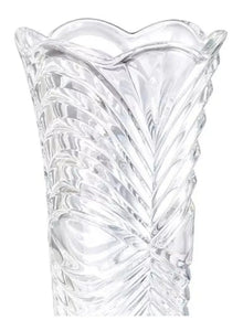 Florero Decorativo Cristal Vidrio Mediano Vintage Magnolia - Vittori - detalle