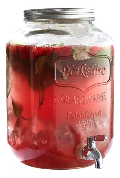 DISPENSADOR DE VIDRIO 8L SENCILLO DRINK LAB - Drink Lab - vista lateral