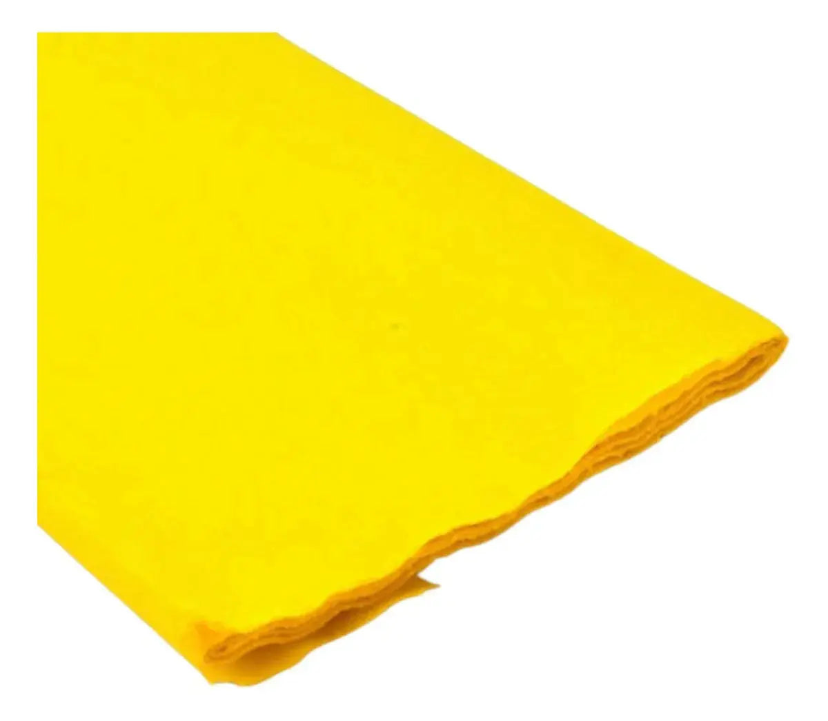 10 Pliegos Papel Crepe Dietrix 50cmx200cm Manualidades Color Amarillo - Dietrix