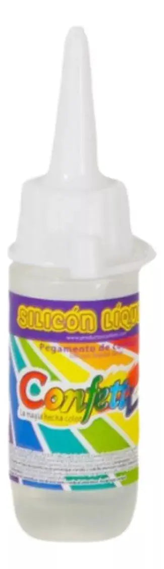 Silicon Liquido Frio Multiusos Confetti 30ml No Toxico - Confetti