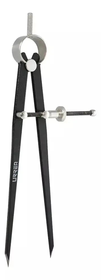 Compas Punta Divisor Urrea 6 Pulgadas Color Negro Acero - Lock