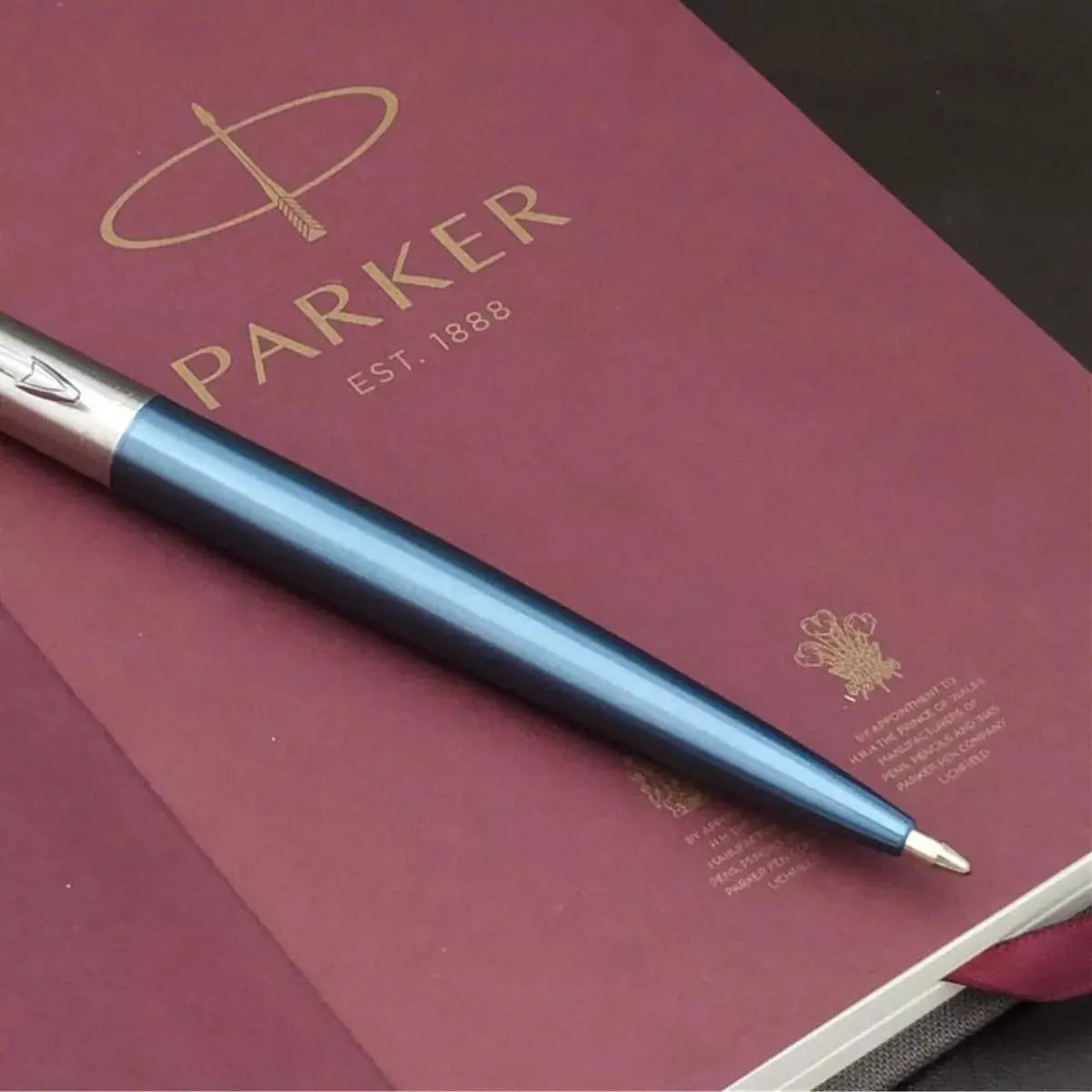 Bolígrafo Ballpoint Jotter Waterloo Azul Estuche Parker - Parker - vista trasera