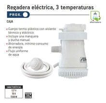 Regadera eléctrica 3 temperaturas - Blanco AKSI - Aksi