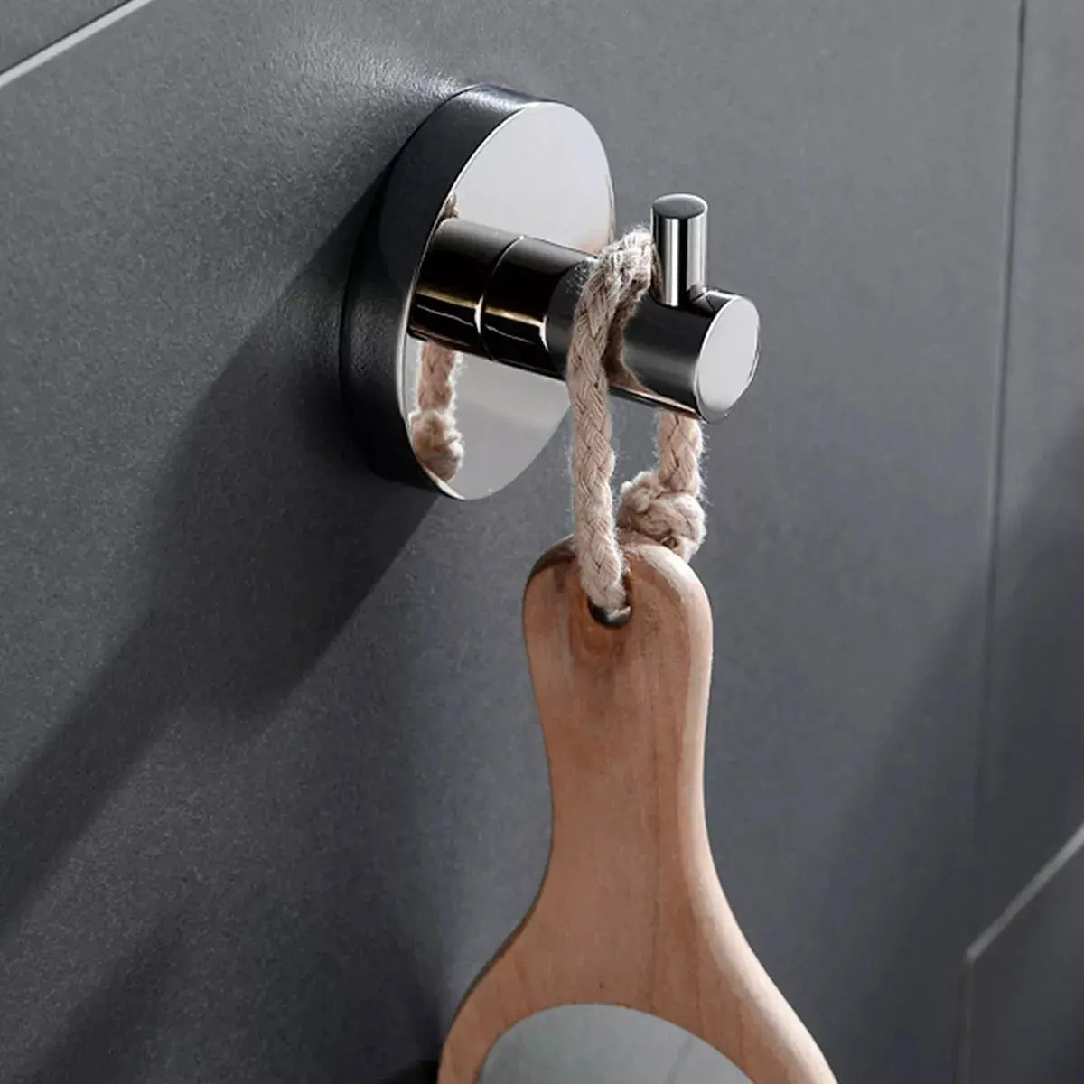 Porta Toallas Tipo Gancho Meer 55 Mm Cromado Accesorios Baño - CNX - detalle
