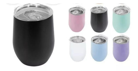 Vaso Termo Acero Inoxidable Vino Cafe Te 350ml Colores Dorado - Promoopcion