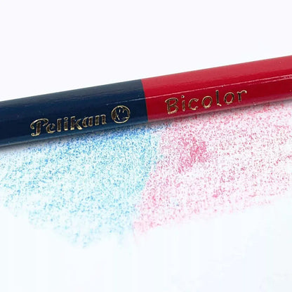 Lapices Duo Bicolor Azul Oscuro Rojo CarmÃ­n Pelikan 4 Piezas - Pelikan - accesorios