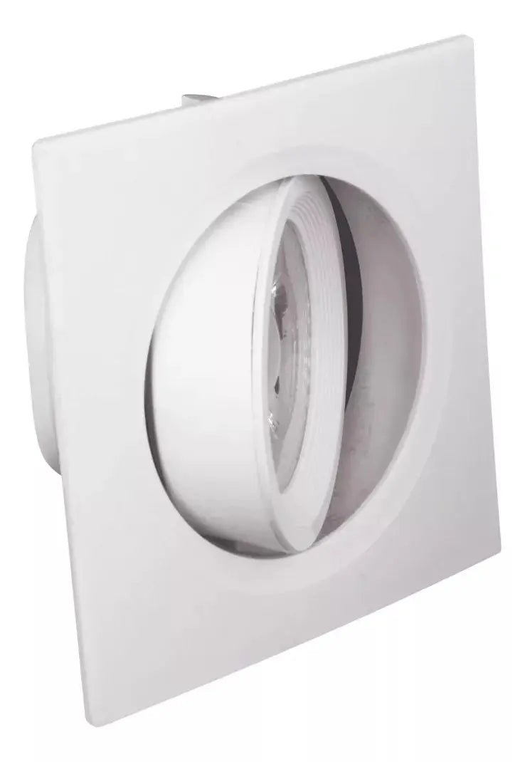 3pz Luminario Cuadrado Empotrable Aksi 3w Luz Blanca - Aksi - vista lateral