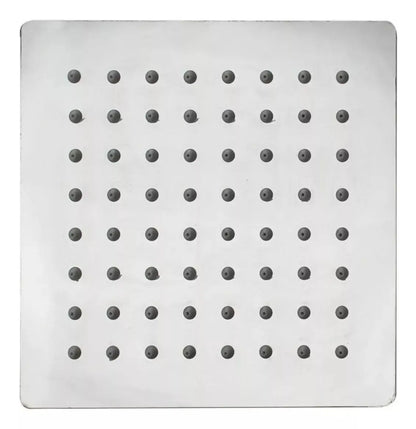 Regadera Cuadrada 6 ( 15cm) Sanplom Acero Inoxidable 8502 - Sanplom