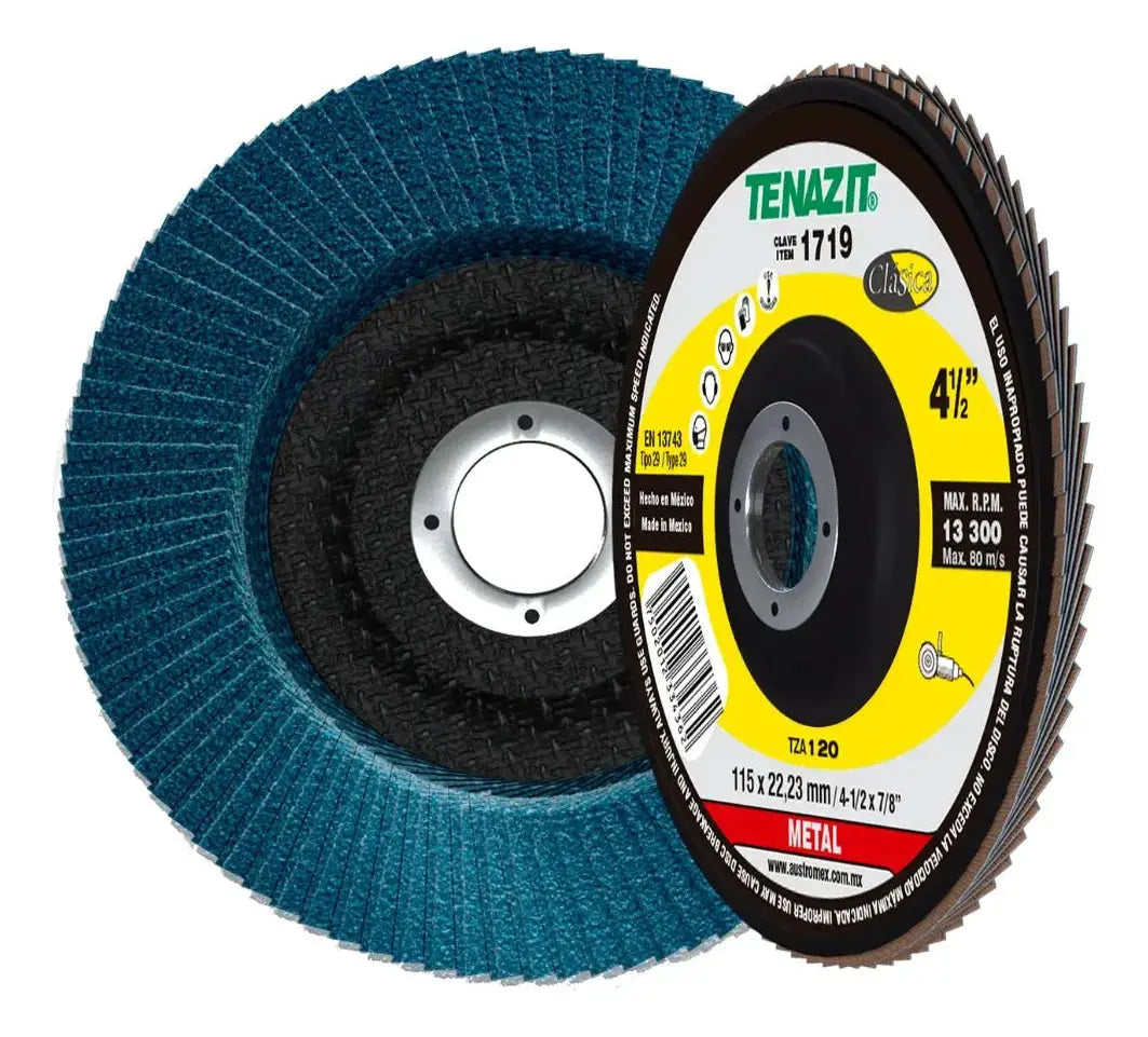 Disco Laminado Tenazit 1719 Desbaste Acero 4 1/2 PuLG - Austrodiam