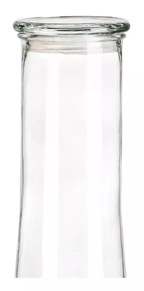 Envase Brocal Tapa Contenedor Frasco Vidrio Cristal 1.8 Lt - Vittori