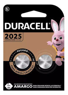 Pack Pila Cr2025 Duracell Tipo Moneda 3v Litio No-recargable - KCTS - detalle