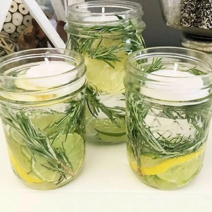 6pz Frasco Vidrio Mason Jars Ball 8oz Tarro Envase Tapa - marchante.shop - vista lateral