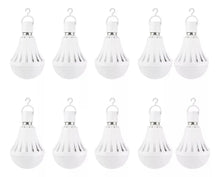 10 Pzs Foco Led Emergencia 9w Sanelec Luz Blanca 900 Lumen - Sanelec - vista lateral