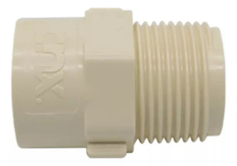15 Piezas Adaptador Macho Cnx 1/2'' Cpvc Resistente - CNX