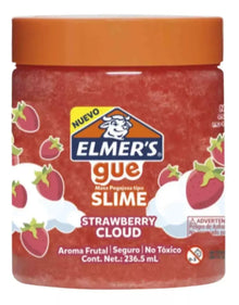 Slime Gue Elmer's Tipo Masa Pegajosa Con Aroma Escoge Color Strawberry Colud - Elmers
