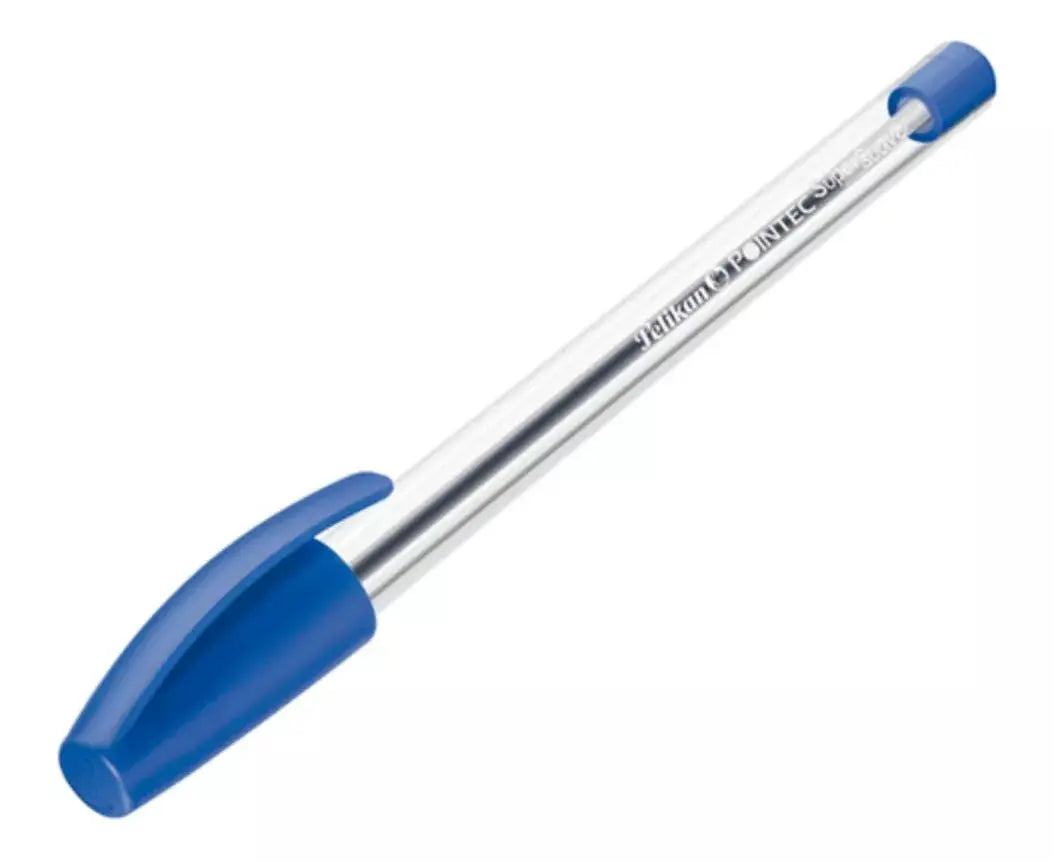3 Bolígrafos Tinta Semi Gel Pointec Pelikan Punto Mediano - Pelikan - vista trasera